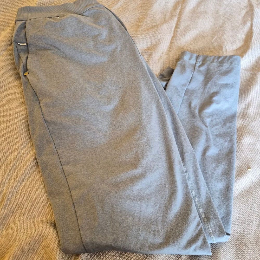 Vuori Coronado Pants Mens XL Heather Dusty Joggers Sweatpants Athleisure Travel